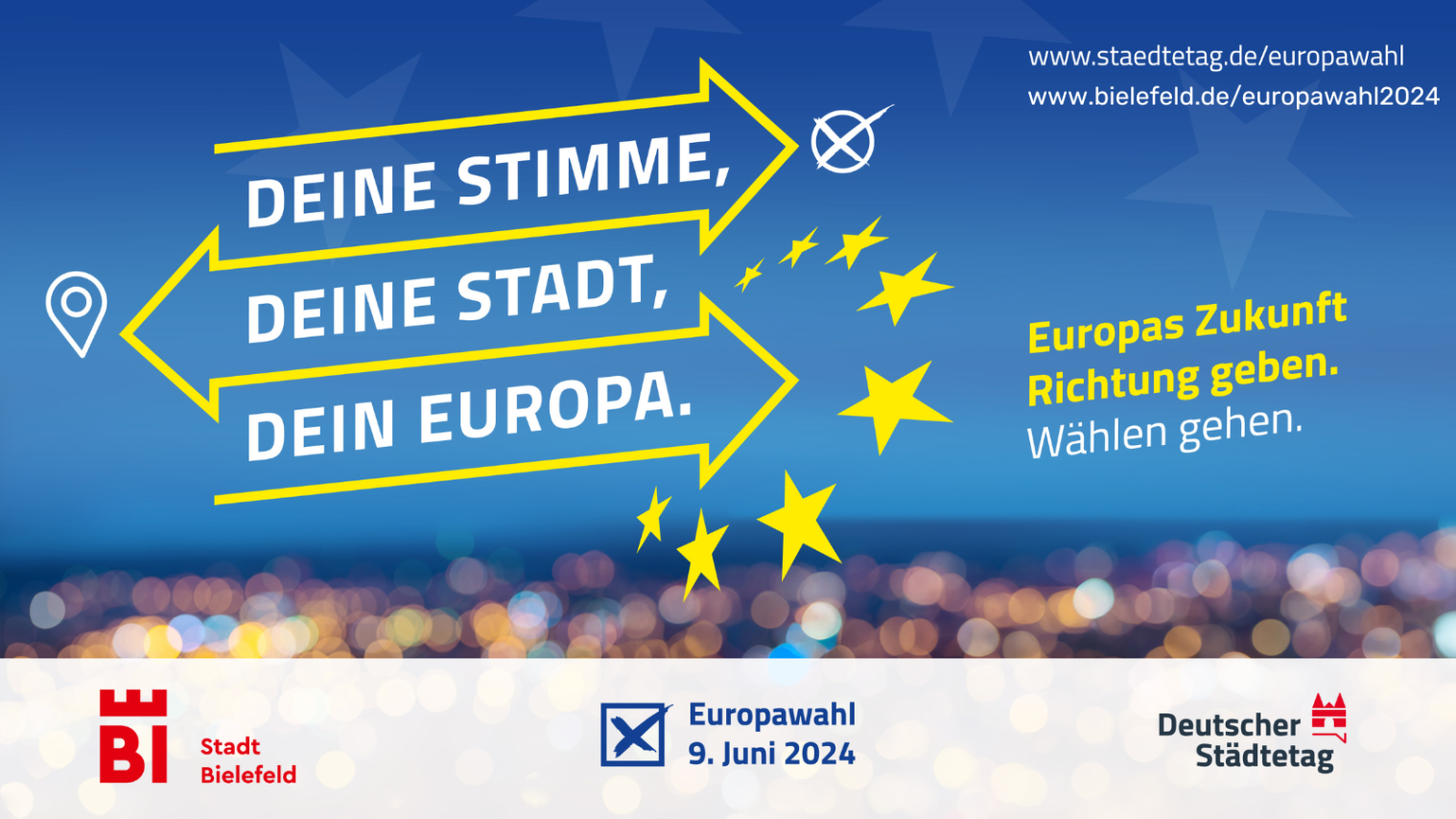 Europawahl am 9. Juni 2024