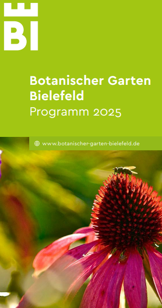 Deckblatt Botanischer Garten 2025